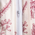 Lenjerie de pat King Size, Kamari, Homla, 3 piese, 200x220 cm, bumbac, bej/roz
