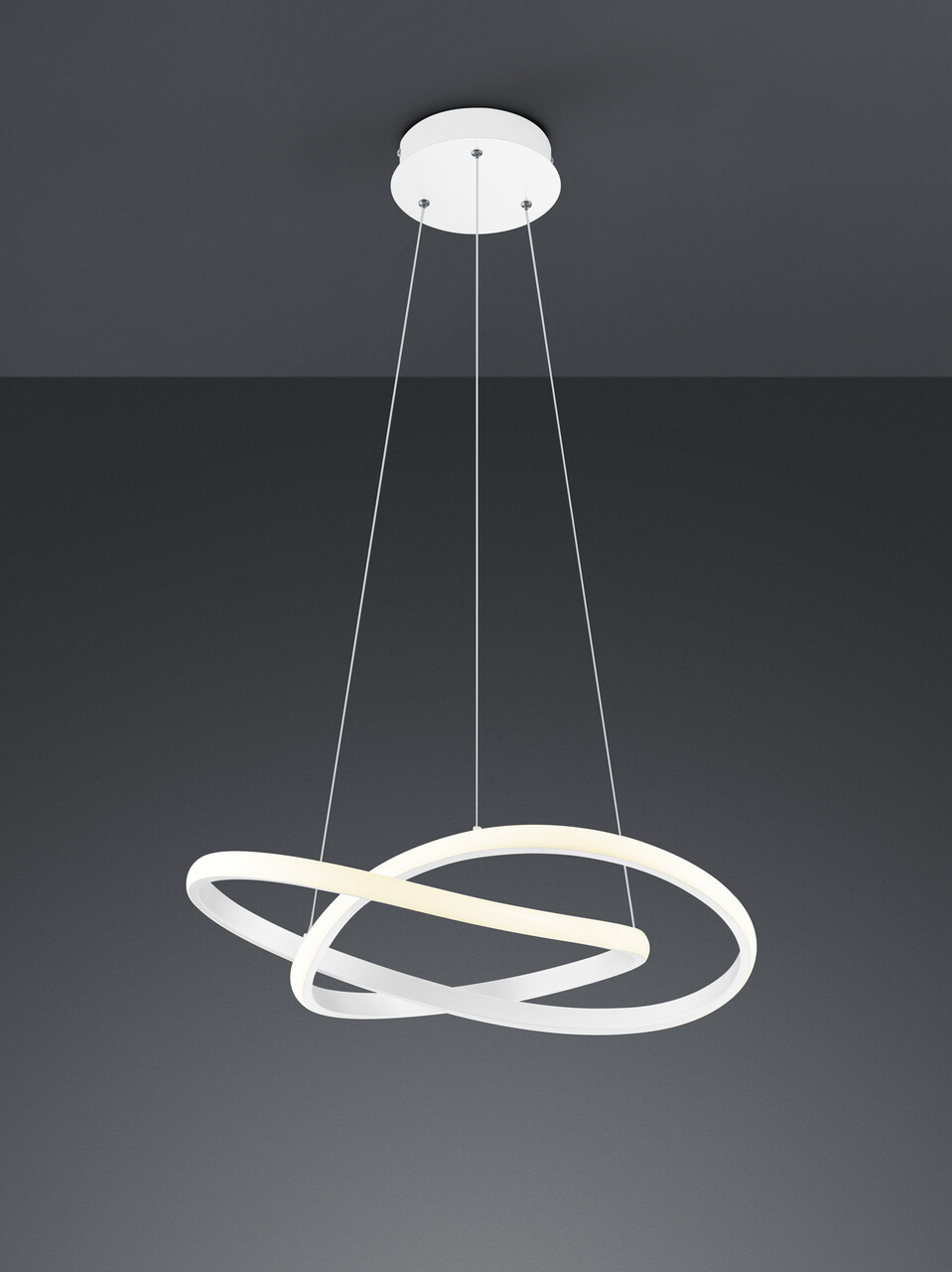 Lustra Course, RL, 60x150 cm, 27W, 1x SMD LED, metal, alb mat