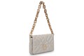 Geanta, Lucky Bees, 520 Grey, piele ecologica, gri