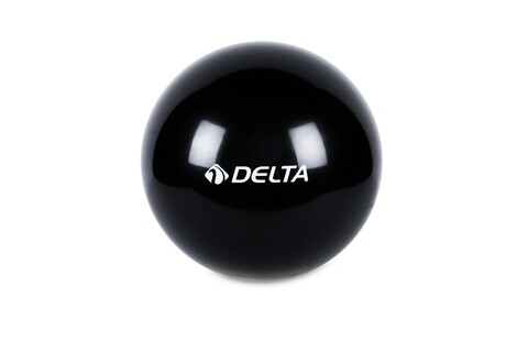 Minge de pilates 267DLT1349, Delta, Ø 20 cm, PVC, negru