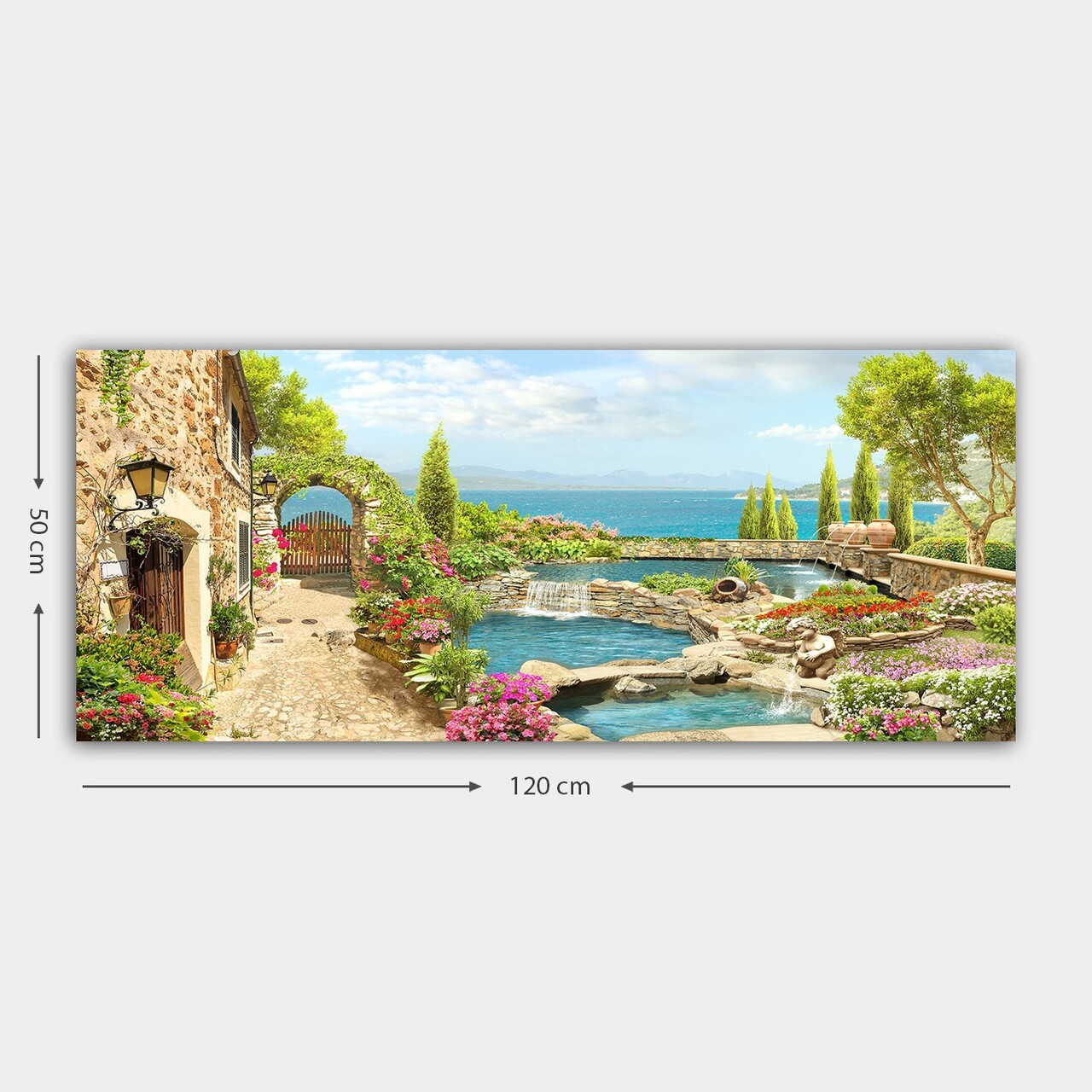 Tablou decorativ, YTY560348674_50120, Cadru: 100% LEMN (grosime: 3 cm), Multicolor - view 3