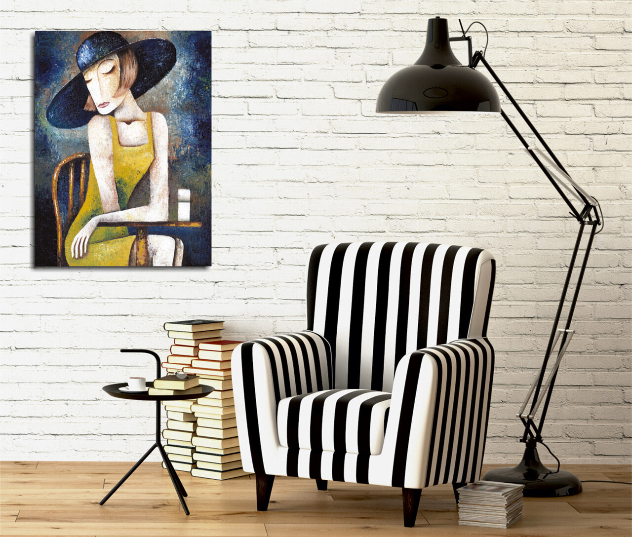 Tablou decorativ, DC080, 30 x 40 cm, Multicolor - view 2