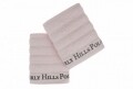Set 2 prosoape de maini, Beverly Hills Polo Club, 50x90 cm, 100% bumbac, roz deschis