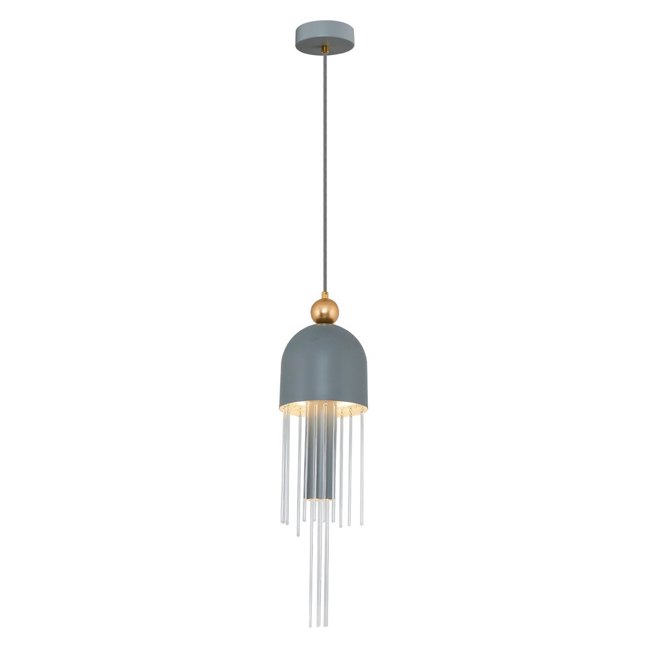 Lustra, Lightric, 414LRC1369, Metal, Gri