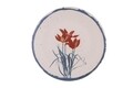 Set 6 farfurii intinse ST040406F022, Keramika, 25x25x2 cm, ceramica, multicolor