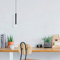 Lustra, Tatum, 584TTM2101, Metal, Negru