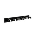 Aplica de perete, Fulgor, 942FLG2184, Metal, Negru