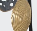 Decoratiune de perete 3D Gloty-A, Mauro Ferretti, 31x90 cm, fier, multicolor