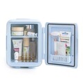 Mini frigider pentru produse cosmetice Frecos InnovaGoods, 48W, 4 L, 23 x 18.5 x 25.2 cm, albastru