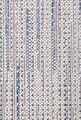 Covor, 02043A, 80x150 cm, Polipropilena, Albastru / Crem