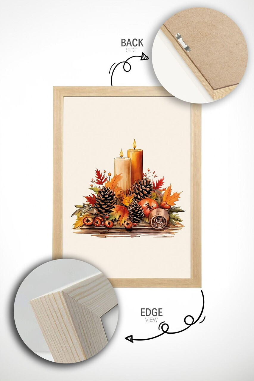 Tablou decorativ, Arthllwnmodel76-5070, MDF, Multicolor — imaginea 4