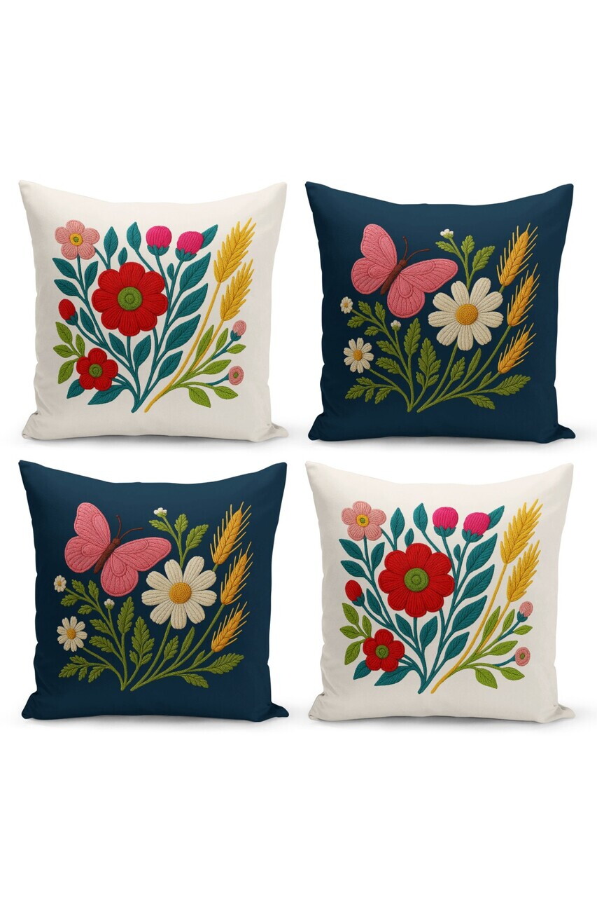 Set fete de perna, Artpnchset4-82, Poliester, Multicolor — imaginea 4