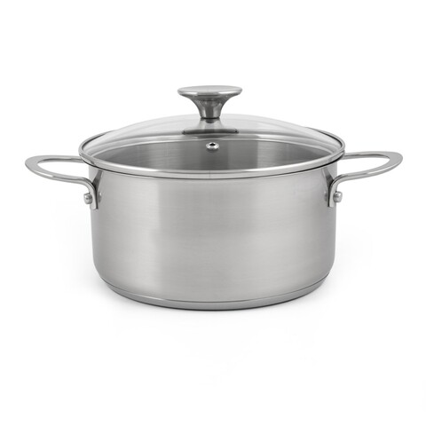 Oala cu capac vienna, luigi ferrero fr-2086, Ø 20 cm/ 3 l, inox