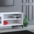 Comoda TV, Comforty, Revival 125Lk, 125x54x42 cm, Alb