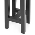 Set 2 taburete, Tonic, L.36 l.40 H.70 cm, negru
