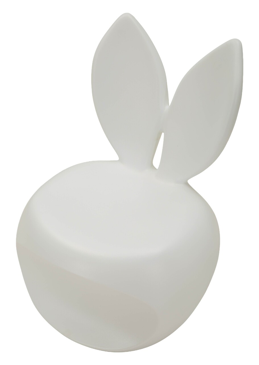 Taburet pentru copii, Mauro Ferretti, Bunny, 57x55x79 cm, utilizare interior / exterior,  plastic, alb - view 6