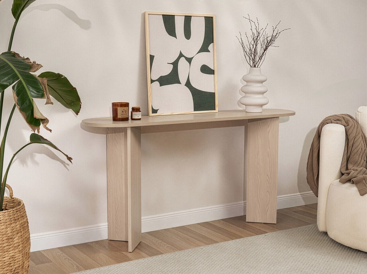 Bufet, Nordure, Sira, 150x75x35 cm, Stejar Compass — imaginea 2