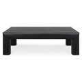 Masuta dreptunghiulara de cafea, Chic, L.140 l.80 H.40, mdf/pal/furnir de mesteacan, wenge