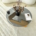 Masuta de cafea, Neostill, Mia, Stejar / Fume