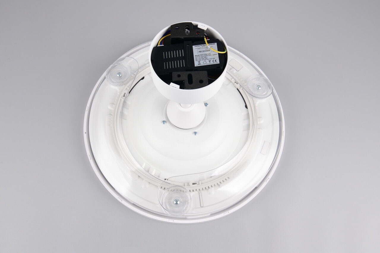 Plafoniera cu ventilator Kasfjord, RL, 106x35 cm, 30W, 1x SMD, metal, alb mat - view 7