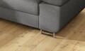 Coltar extensibil stanga 4 locuri, ELTAP, Anton, 272x203x85 cm, lemn/poliester, gri inchis