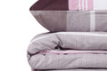 Lenjerie de pat pentru o persoana (FR), Savoy - Lilac, Victoria, Bumbac Ranforce