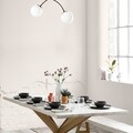 Lustra, Kromozom - 1001, Tatum, 51 x 15 x 41 cm, 2 x E27, 40W, alb/negru