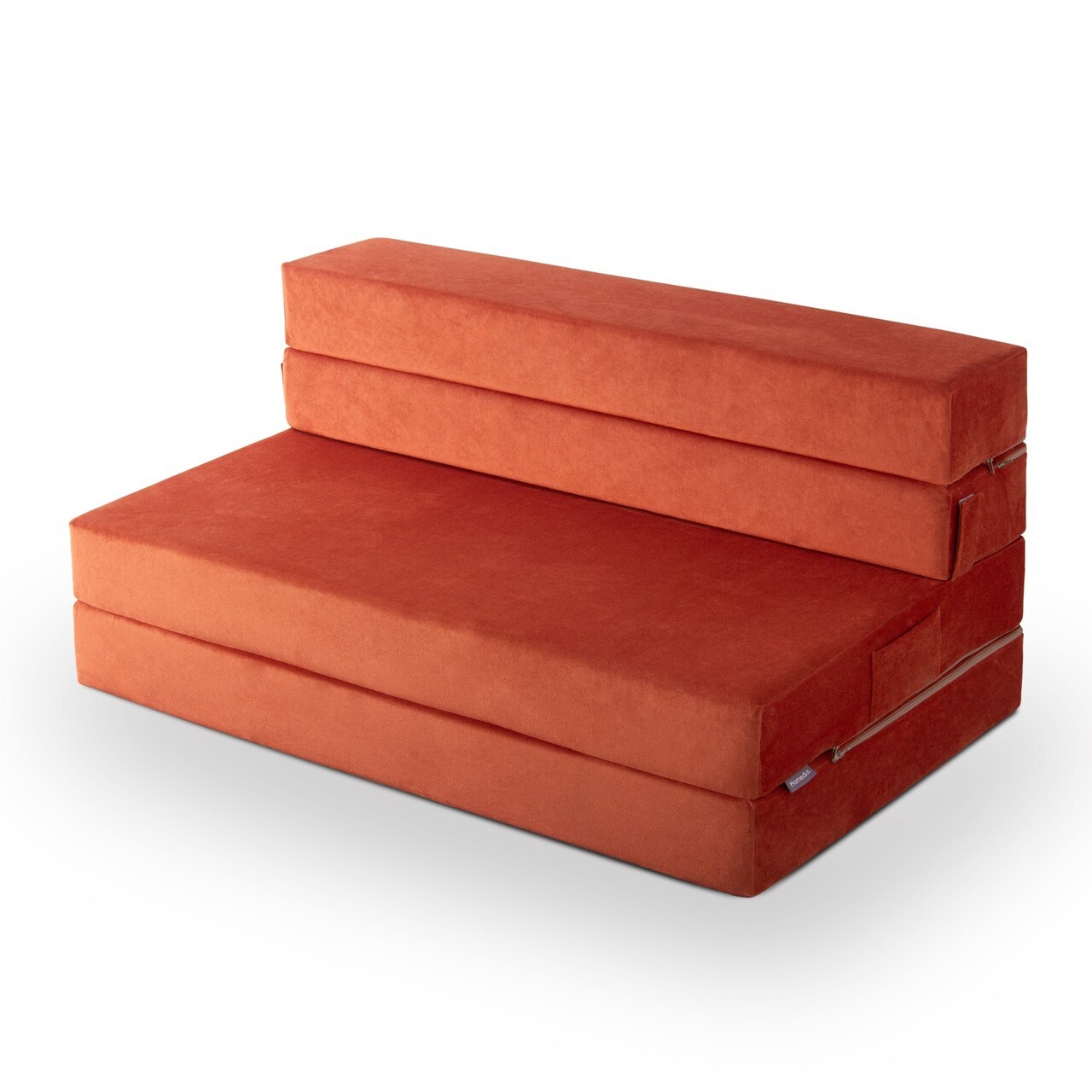 Canapea extensibila 2 locuri, Atelier del Sofa, 363SLD1129, Textil, Portocaliu - view 6