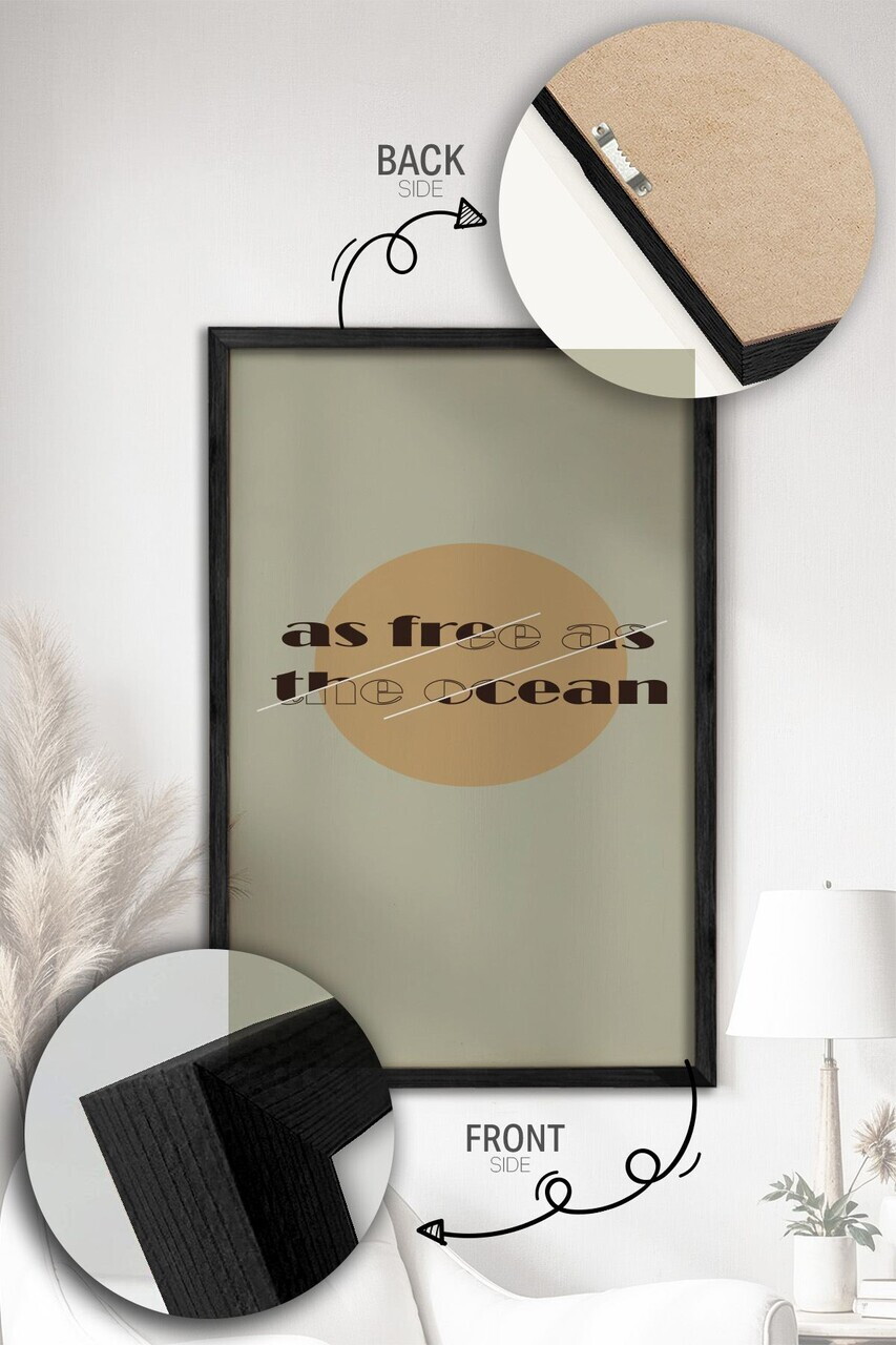 Tablou decorativ, Artnewclsyh6-5070, Lemn masiv, MDF, Multicolor - view 4