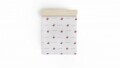 Cearceaf de pat dublu, 240x260 cm, 100% bumbac ranforce, Beverly Hills Polo Club, Grey/White
