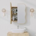 Dulap de baie, Neostill, Day Dream, 12x45x50 cm, 100% CARTON DURO, Stejar
