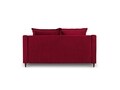Canapea, Freesia, Mazzini Sofas, 2 locuri, 150x94x90 cm, catifea, rosu