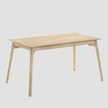 Masa Little, Homla, 140x75x76 cm, lemn de cauciuc, natur