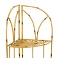Etajera de colt, Oranda, Creaciones Meng, 48x35x120 cm, fier forjat