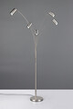 Lampadar Marley, TRIO, 80x55x200 cm, 10W, 5x GU10, metal, argintiu mat