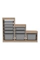 Dulap multifunctional, Estella, Swiss, Sonomo Gray
