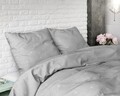 Lenjerie de pat dubla Relax Grey, Sleeptime, 3 piese, 200x220 cm, bumbac, gri