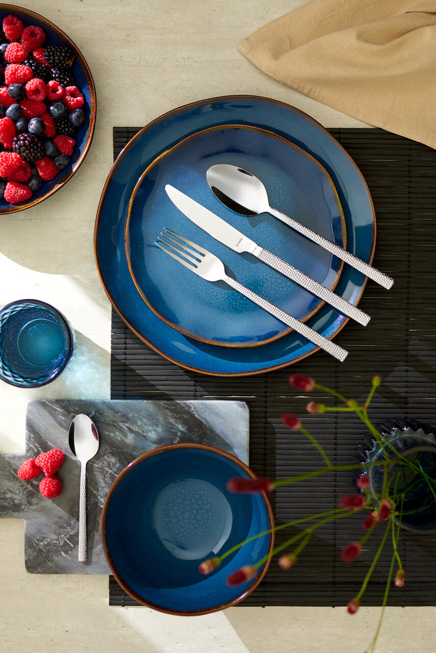 Set tacamuri 24 piese Vancouver, Amefa, 6 persoane, inox 18/10, argintiu - imagine 8