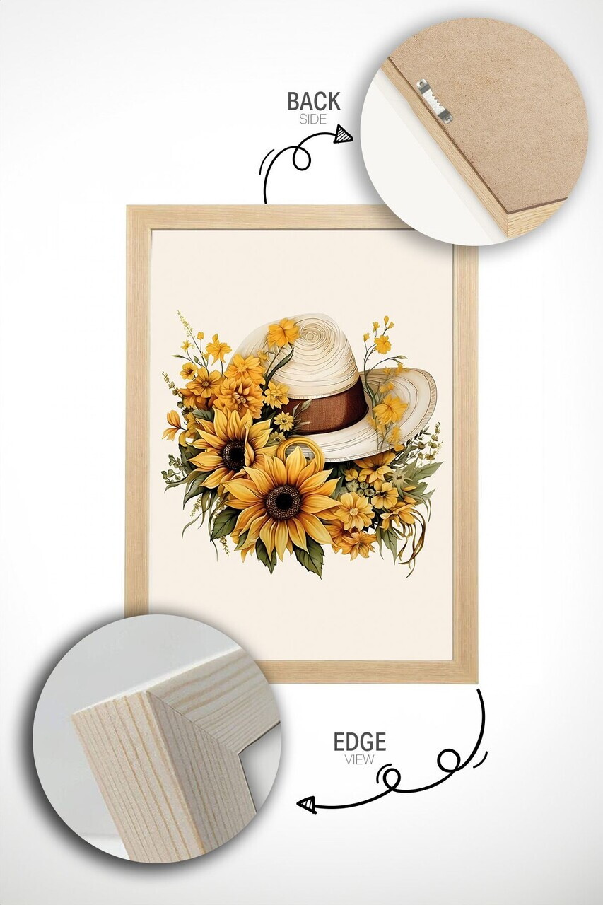 Tablou decorativ, Arthllwnmodel35-5070, MDF, Multicolor — imaginea 4