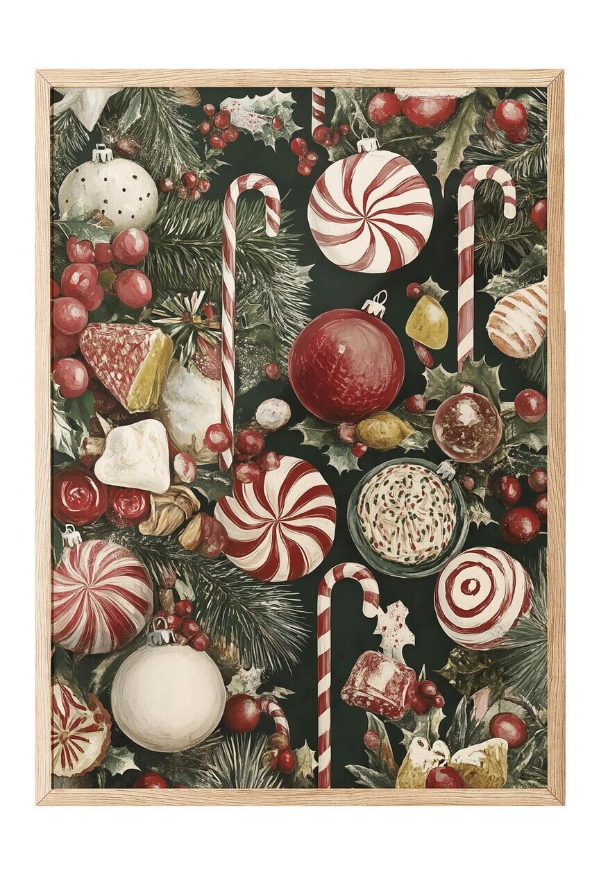 Tablou decorativ, 108786, Lemn masiv, Sticla PVC, Multicolor - view 2