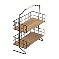 Raft pentru baie, Puqa Design, Else, 30x15x40 cm, PAL, Negru