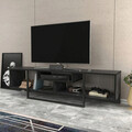 Comoda TV, Retricy, Asal 150, 150x35.2x40 cm, PAL, Negru