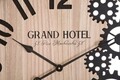 Ceas de perete Grand, Mauro Ferretti, Ø 60 cm, fier, maro