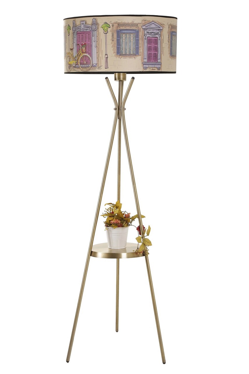 Lampadar, Luin, 534LUN3686, Metal, Multicolor