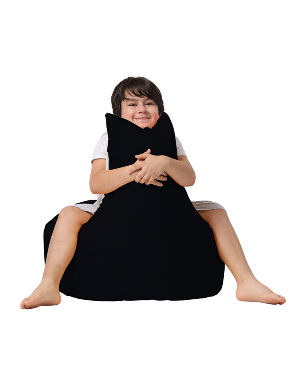 Fotoliu de gradina Bean Bag, Hanah Home, 248FRN1402, Negru - view 2