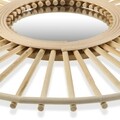 Oglinda decorativa Tanya, Versa, 50 cm, bambus/ratan, natural