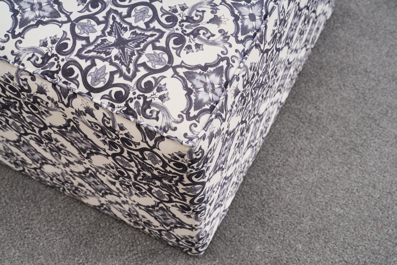Taburet, Atelier del Sofa, 825BLC5191, Lemn, Gri - view 2