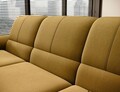 Coltar extensibil dreapta 3 locuri ELTAP, RT-45NU, Siber, 270x186x93 cm, lemn/poliester, mustar