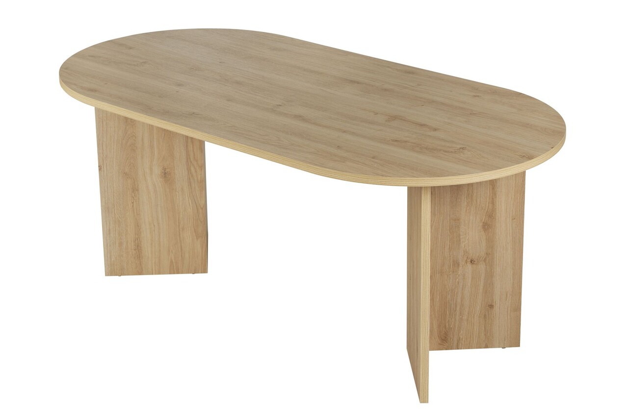 Masa, Nordure, Sablin, 180x75x90 cm, Stejar - imagine 3