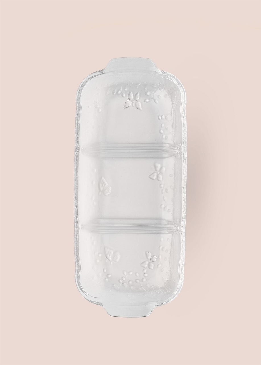 Platou servire desert, Hermia, 280TMA2245, Transparent - view 5